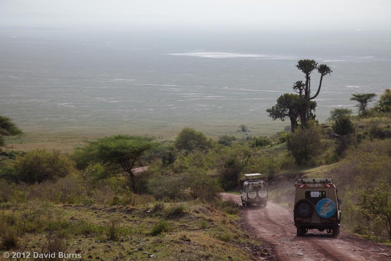 Descent into Ngorongoro Crater Descent into Ngorongoro Crater