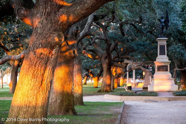 White Point Garden at Sunrise