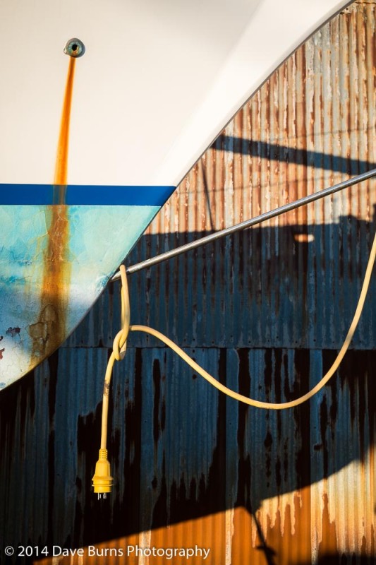 Hull and Cord in Drydock