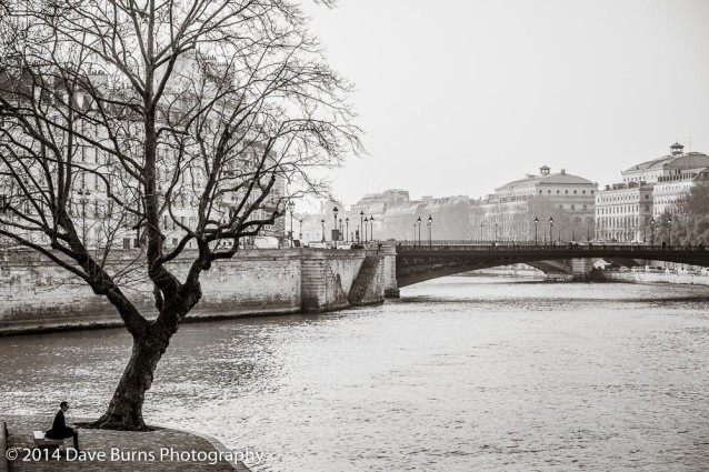 Sitting by the Side of the Seine