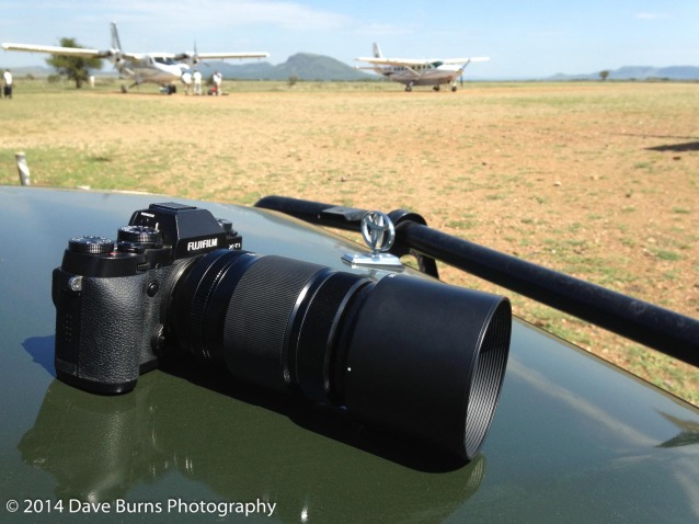 Fuji X-T1 and 55-200mm Lens in the Serengeti